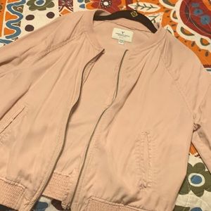 An American Eagle bomber jacket